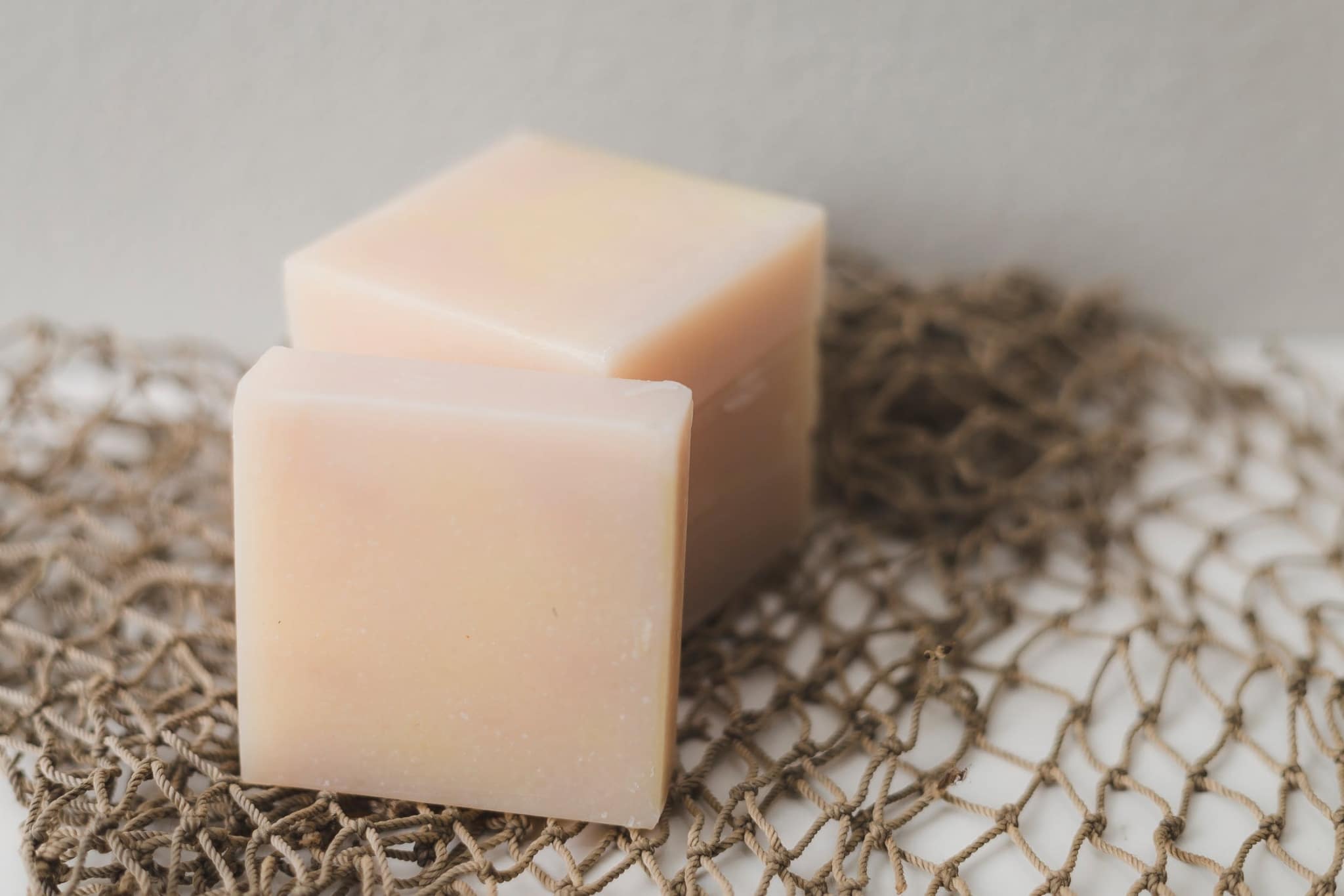 Cut bar of soap