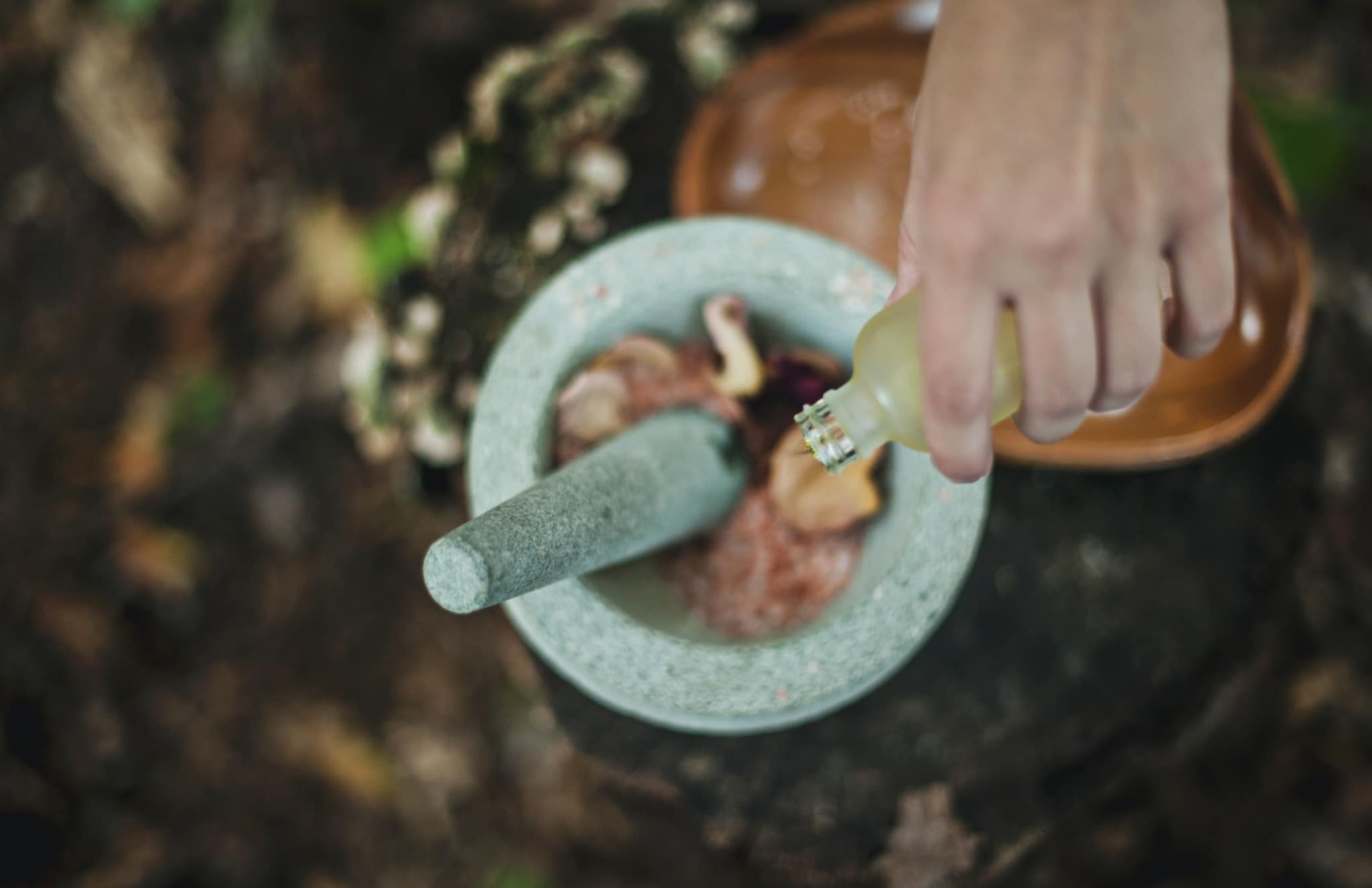 Mixing ingredients