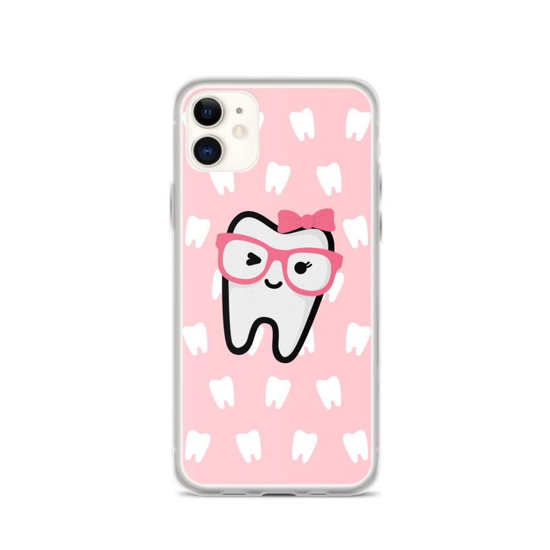 Tooth pattern phone case